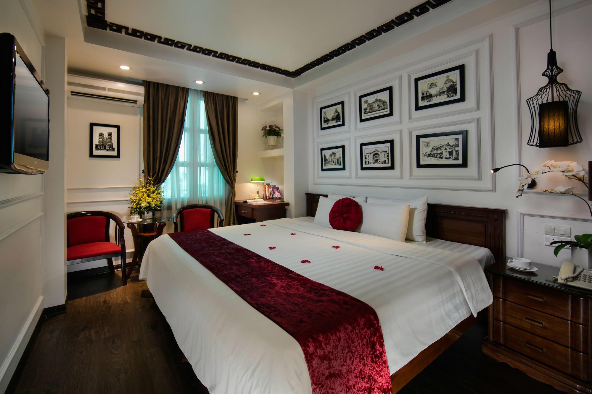 Hanoi Era Hotel Bagian luar foto