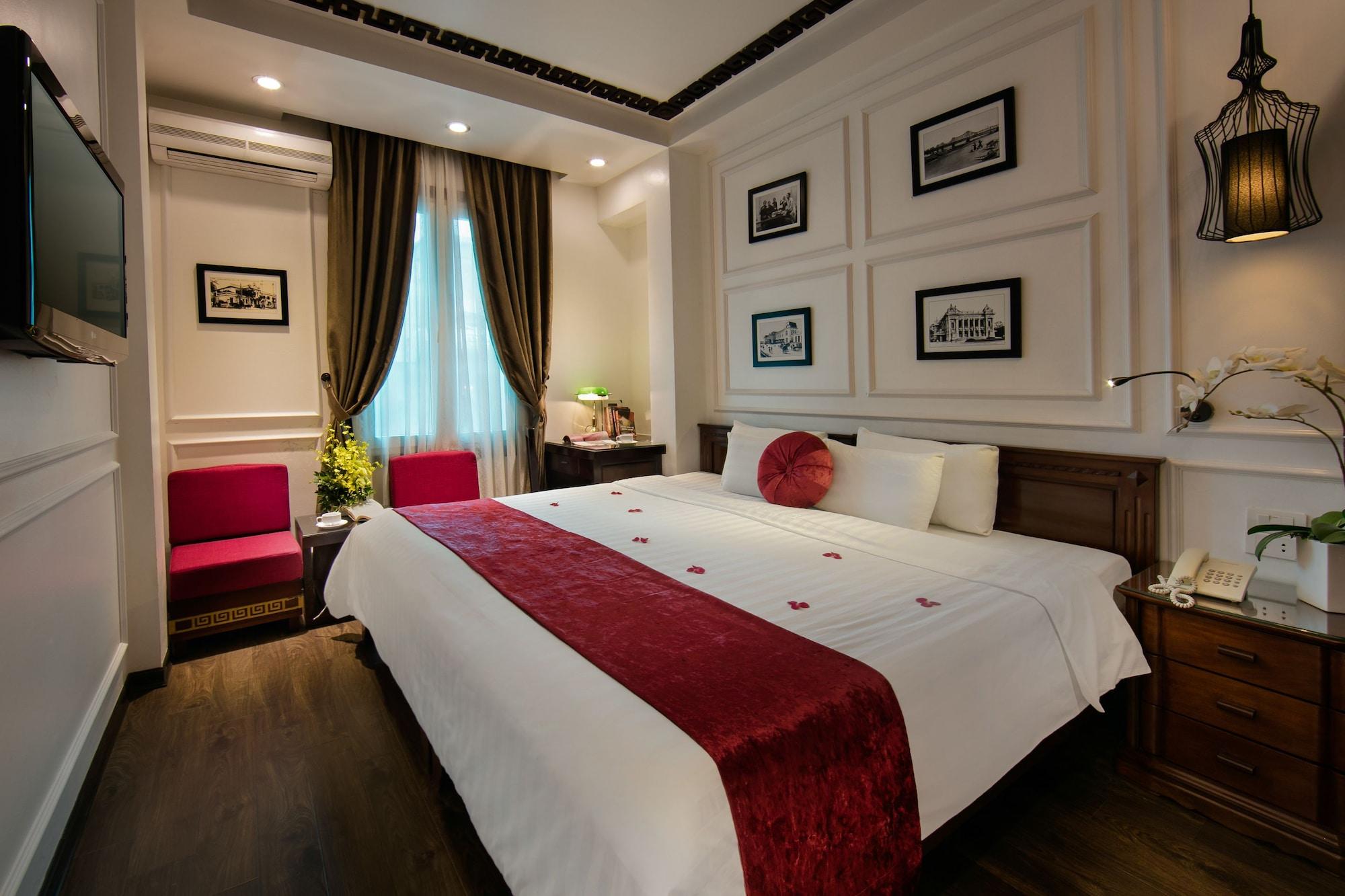 Hanoi Era Hotel Bagian luar foto