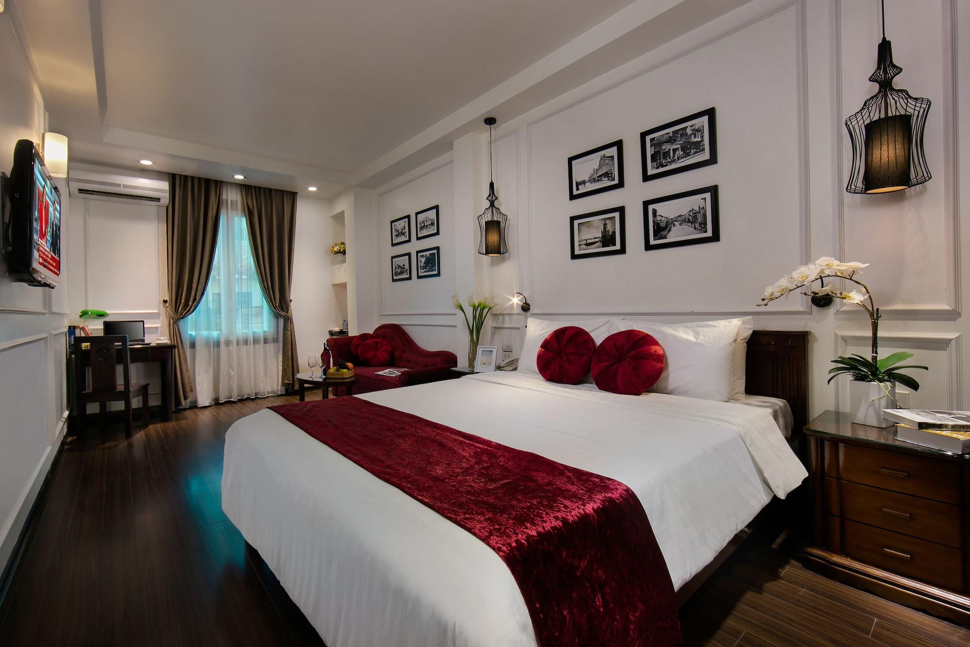 Hanoi Era Hotel Bagian luar foto