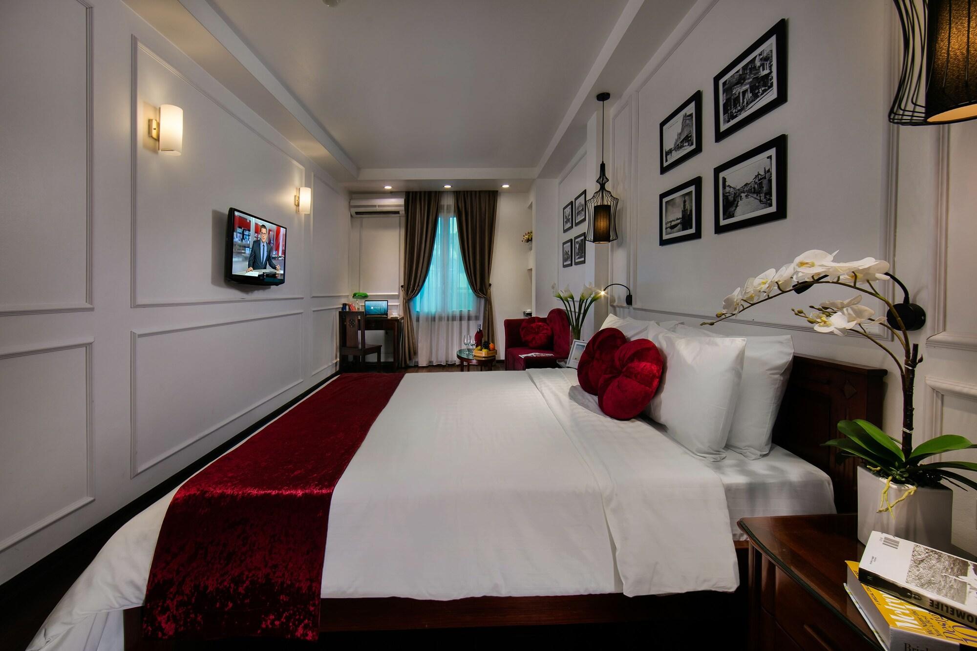 Hanoi Era Hotel Bagian luar foto