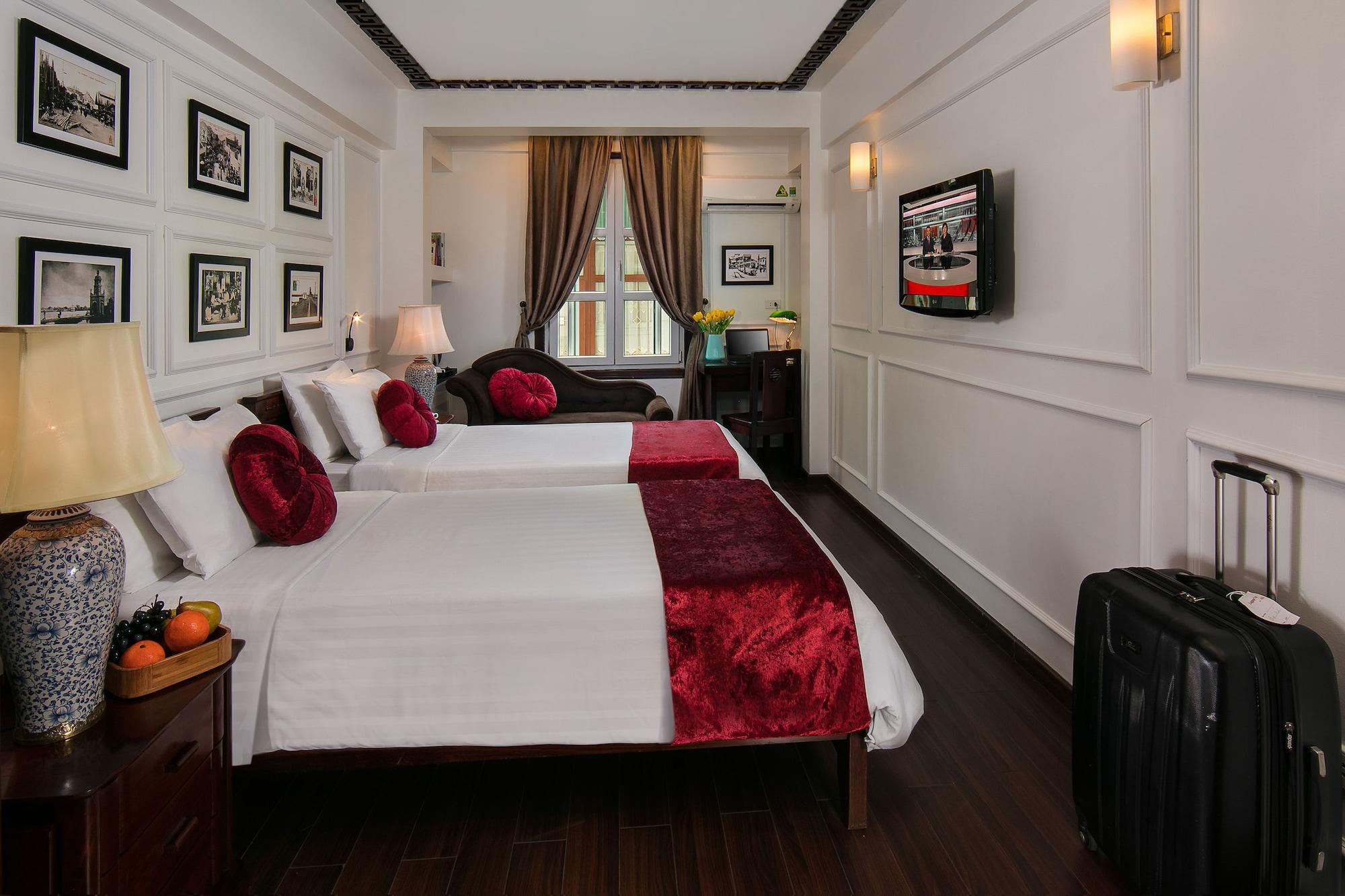 Hanoi Era Hotel Bagian luar foto