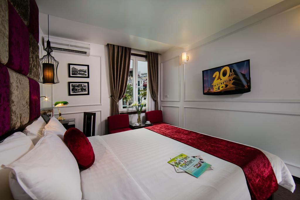 Hanoi Era Hotel Bagian luar foto