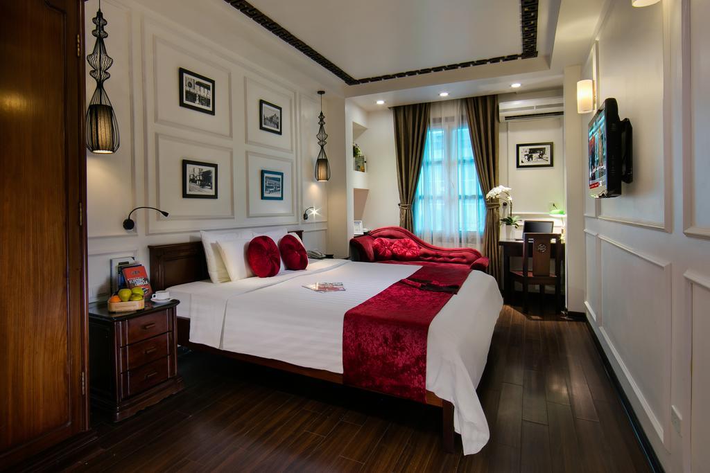 Hanoi Era Hotel Bagian luar foto
