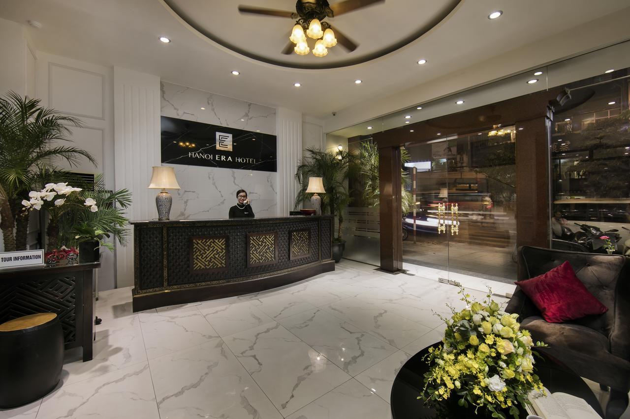 Hanoi Era Hotel Bagian luar foto