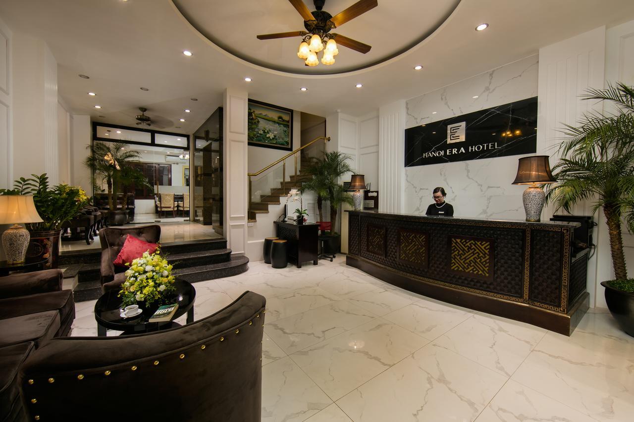Hanoi Era Hotel Bagian luar foto