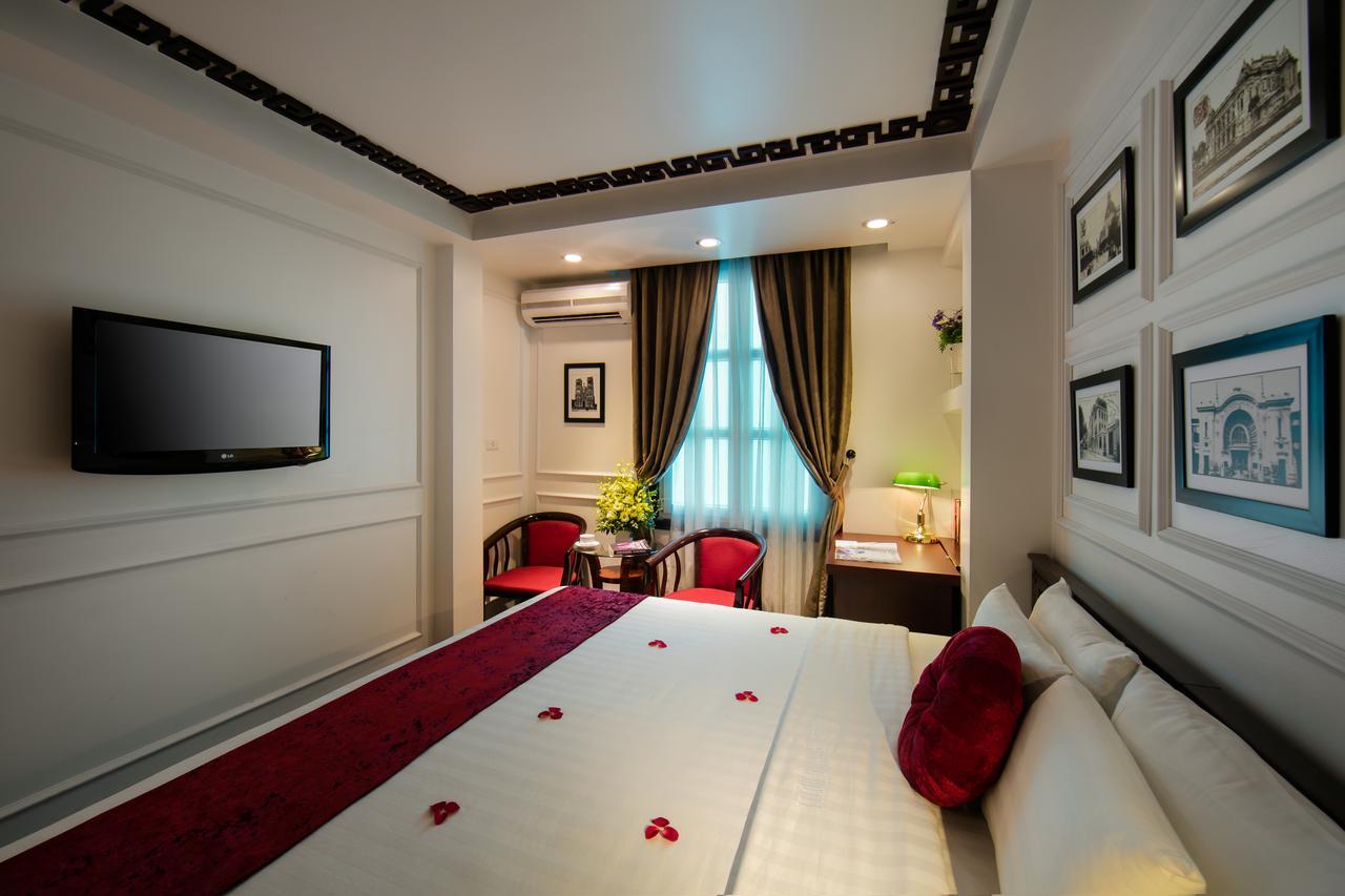 Hanoi Era Hotel Bagian luar foto