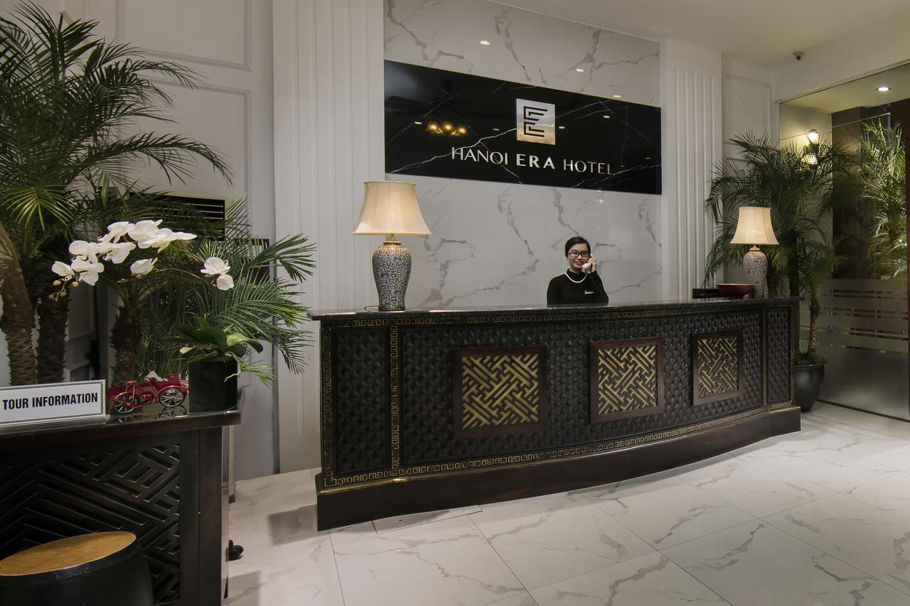 Hanoi Era Hotel Bagian luar foto