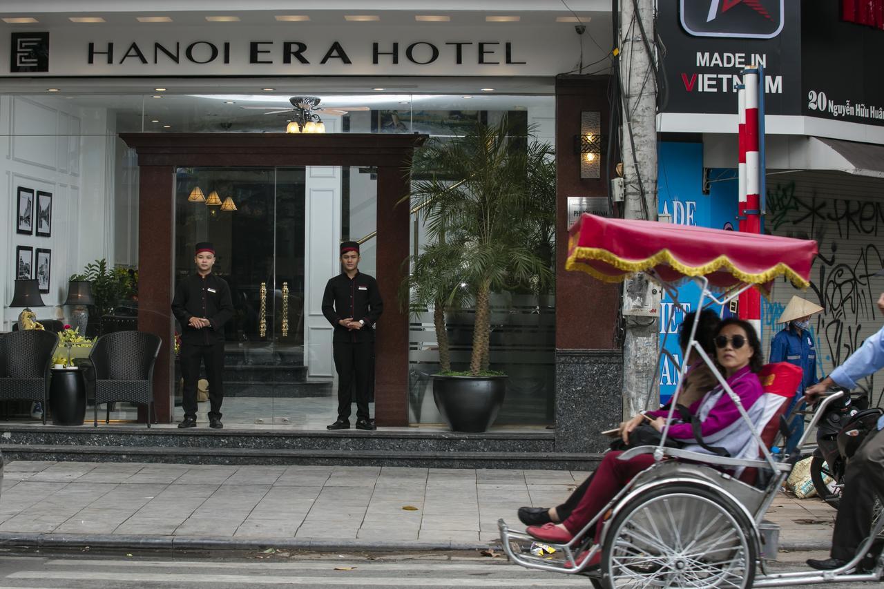 Hanoi Era Hotel Bagian luar foto