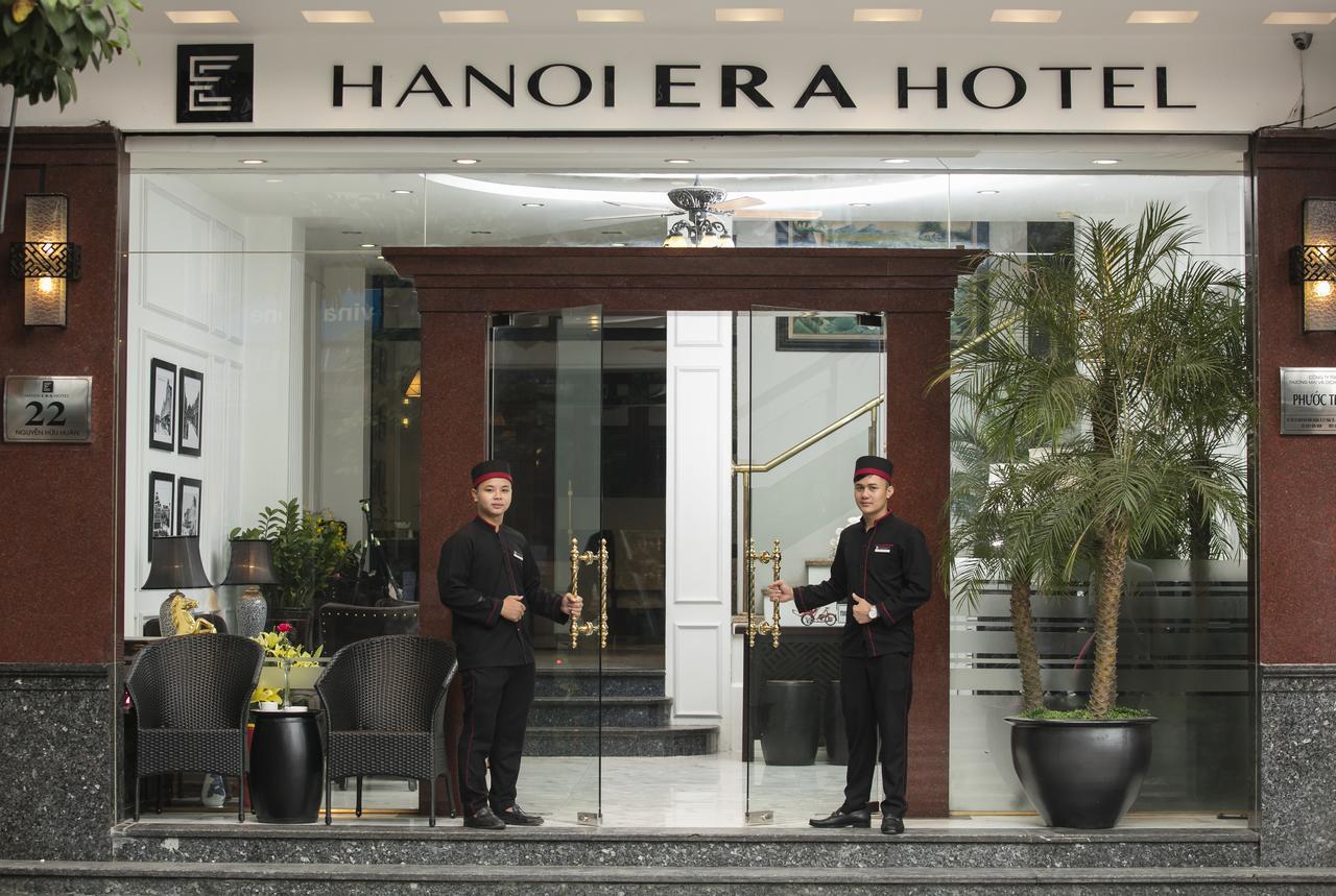 Hanoi Era Hotel Bagian luar foto